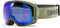 SINNER MOHAWK - Skibril - TRANS+®-lens 100% UV-bescherming - Mat Mosgroen