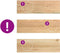 vidaXL - Vensterbanken - 2 - st - onbehandeld - 80x30x2 - cm - massief - eikenhout