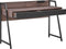 Bureau donkerbruin/wit 120 x 50 cm HARWICH