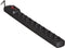 ActiveJet ACJ COMBO 9GN 5M Black Power Strip met snoer.