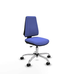 Piqueras y Crespo B00056N - Bureaustoel - Verstelbare hoogte draaiend - Licht Blauw