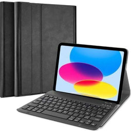 Just in case 8327857 - Tablet kap - Qwerty Spaans - Zwart