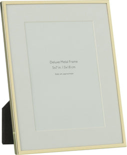 J-Line fotolijst Passe Partout Fijne Boord - metaal - goud - medium