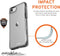 Urban Armor Gear Plyo - Hoesje voor iPhone SE (2020/2022) - Militaire standaard bescherming - Transparant