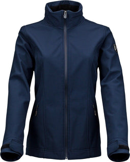 Falcon - Lady Softshell Hewitt - Blauw Softshell Jack - S - Blauw