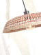 GOOD&MOJO Hanglamp Pantanal - Zeegras/Zwart - Ø45cm - Modern - Hanglampen Eetkamer, Slaapkamer, Woonkamer