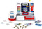 Klein Toys elektronische kassa - afneembare tablet met rekenmachinefunctie en scanner - grijs rood