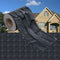 vidaXL - Tuinscherm - 70x0,19 - m - PVC - grijs