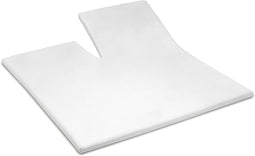 Cinderella Hoeslaken - Single-Split Topper - Flanel - 180x200/210 cm - Wit