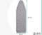 Loti Living Strijkplankhoes 124 x 38 cm - Strijkplankovertrek - Complete set - Graphite