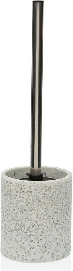 Toiletborstel Versa Wit Hars (10 x 37 x 10 cm)