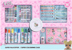 L.O.L. Surprise! Super Kleurkoffer, 100dlg.