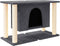 vidaXL - Kattenmeubel - met - sisal - krabpalen - 50 - cm - donkergrijs