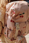 Konges Sløjd Clover Rugzak/Boekentas met turnzak en klein portemonnee - Ma Grand Cerise Mahogany