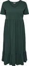 ONLY - CARMAKOMA CARAPRIL - S/S PEPLUM CALF DRESS - Maat M-46/48