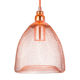 Home Sweet Home - Hanglamp - Metaal E27 max. 40W - Koper 17x120 cm