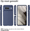 iMoshion Hoesje Geschikt voor Google Pixel 8 Hoesje Siliconen - iMoshion Thunder Backcover - Donkerblauw