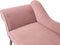 BIARRITZ - Chaise longue - Roze - Linkerzijde - Polyester