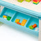 Speeltafel Duplo® - Bouwtafel met omkeerbaar blad - 69 Bouwblokken - 7 Opbergbakken