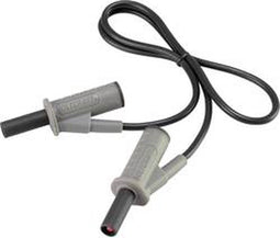 VOLTCRAFT MSB-501 Veiligheidsmeetsnoer Banaanstekker 4 mm Banaanstekker 4 mm 0.50 m Zwart 1 stuk(s)