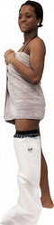 LimbO - Beschermhoes heel been - smal - waterdicht - lengte 96 cm - gipsomtrek 39-54 cm
