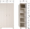 WOOOD Noah 2-Deurs Kast - Grenen - Dust - 200x110x55