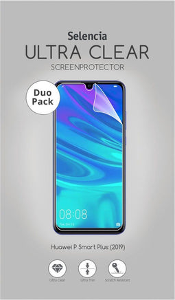 Selencia Screenprotector Geschikt voor Huawei P Smart Plus (2019) - Selencia Duo Pack Ultra Clear Screenprotector smartphone