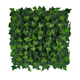 Hedera Klimop Kunsthaag - 50x50 cm - Dichte Achterzijde | UV-bestendig (Doos van 12 stuks)
