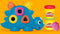 Play-Doh Dino Vormen en Kleuren speelset - boetseerklei