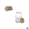 Glazen pot La Mediterránea QUATRE 0,75 L (12 Stuks)