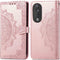iMoshion Hoesje Geschikt voor Honor 90 Hoesje Met Pasjeshouder - iMoshion Mandala Bookcase - Rosé Goud