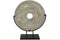Non-branded Ornament Laza 42 X 48,5 Cm Steen/staal Grijs