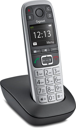 Gigaset E560 - DECT-telefoon - Groot toetsenvolume en 4 sneltoetsen - Zwart/Zilver