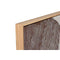 Schilderij Home ESPRIT Bruin Zwart Beige Abstract 123 x 4,3 x 123 cm (2 Stuks)