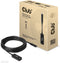 Club 3D CAC-1536 - USB Gen2 Type-C naar Type-A Kabel - 10Gbps 5m Zwart