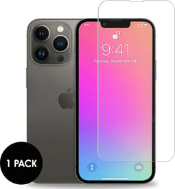 imoshion Gehard Glas Screenprotector - Geschikt voor iPhone 13 / 13 Pro / 14 / 16e - Krasbestendig - Vingerafdrukbestendig