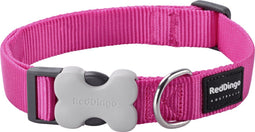 Dog collar Red Dingo Smooth Fuchsia 24-37 cm