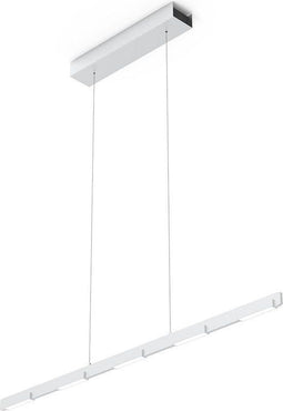Steinhauer Bloc - hanglamp - 7 lichtpunten - staal - 120 cm