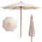Coast Terrasparasol - 300x300x262cm - Geventileerd - Beige