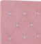 vidaXL - Hoofdbord - met - Kristalknoppen - Roze - 90 - cm - Velvet