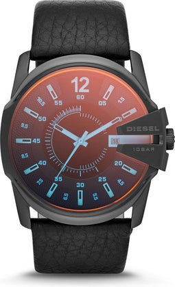 Diesel DZ1657 - Herenhorloge 45 mm - Quartz - Grijs/Rood