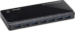 TP-Link UH720 - Hub - 7 poorts USB 3.0 - Zwart