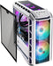 Cooler Master MasterCase H500P - Midi Tower - 2x 200 mm ventilatoren - Wit