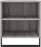 vidaXL - Salontafel - 102x44,5x50 - cm - bewerkt - hout - grijs - sonoma - eikenkleur