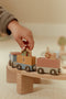 Little Dutch - Treinbaan set XL - 113-delig met locomotief en accessoires