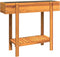 vidaXL - Plantenbak - verhoogd - 90x30x75 - cm - massief - acaciahout