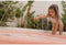 Little Dutch - Sprinkler Mat Ocean Dreams - 150 cm - Roze