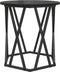 vidaXL - Salontafels - 2 - stuks - Zwart - Eiken - Hout