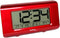 Technoline WT-197 - Radiogestuurde wekker - Alarmfunctie met snooze - Rood