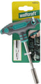 Wolfcraft 1235000 Schroevendraaier met bitopname - T-greep - 1/4